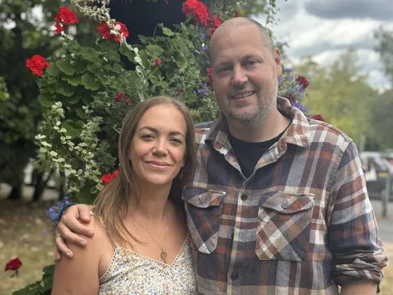 Rhiannon and Mike Lawson