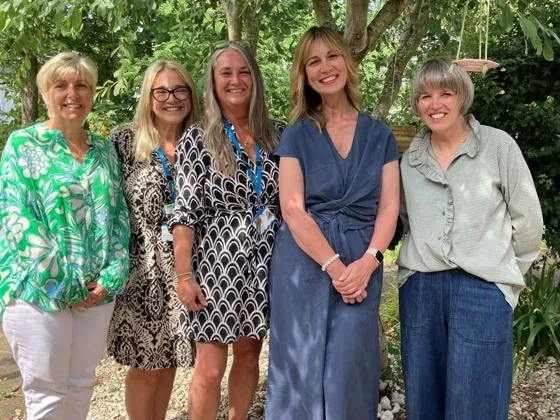 Macmillan Unit and Dream On staff