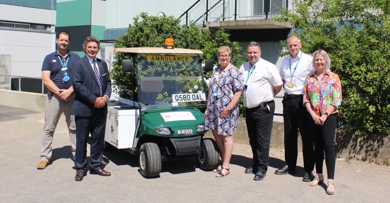 WSFT staff with Help Appeal and My Golf Buggy colleagues